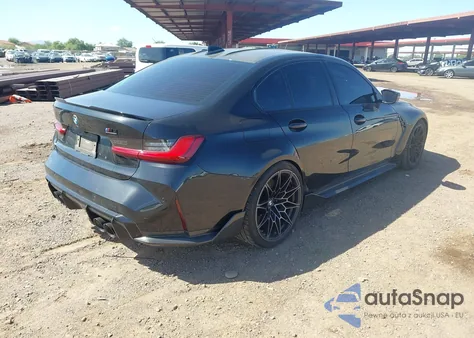 2022 BMW M3 Competition from USA, damaged, VIN WBS33AY04NFM25393